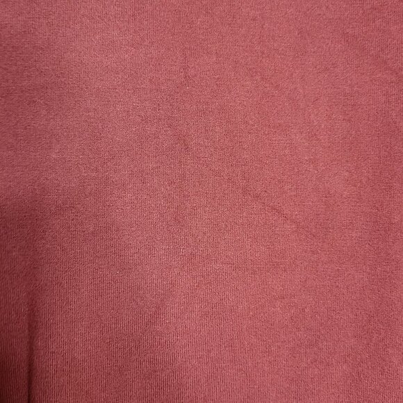 The Limited Women's 3X Knit Blouse Scoop Neck Pleated Cuffs Deep Red - Picture 8 of 8